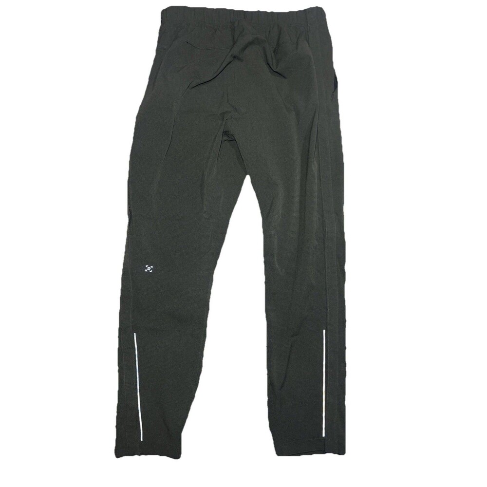 Lululemon Green Mens Large Ripstop Pocket Stretch Rip Off Button Pants